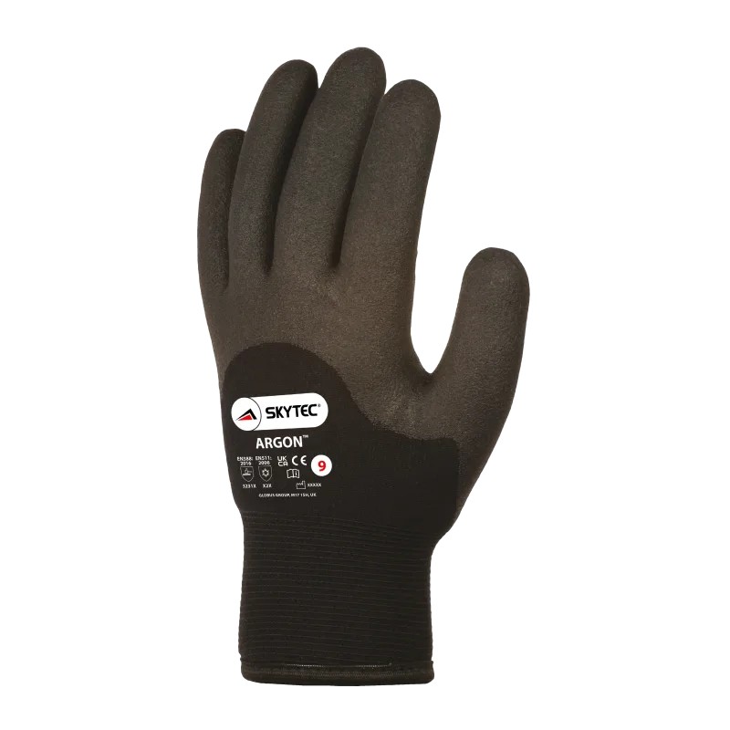 Skytec Argon Guanti Da Lavoro Termici – Resistenti Al Freddo Fino A -50°C, Taglia M, Con Rivestimento In Schiuma HPT - 4